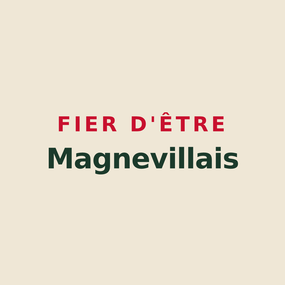 Tote bag « Fier d'être Magnevillais » — design pour Magneville