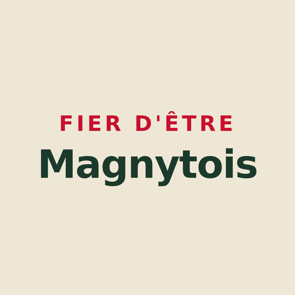 Tote bag « Fier d'être Magnytois » — design pour Magny-en-Vexin
