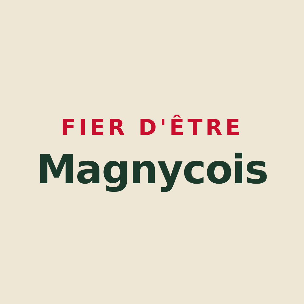 Tote bag « Fier d'être Magnycois » — design pour Magny