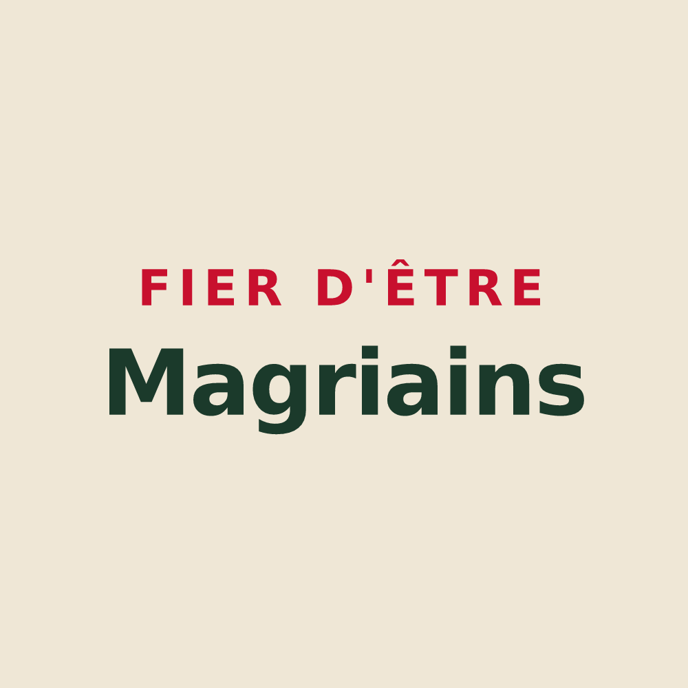 Tote bag « Fier d'être Magriains » — design pour Magrie