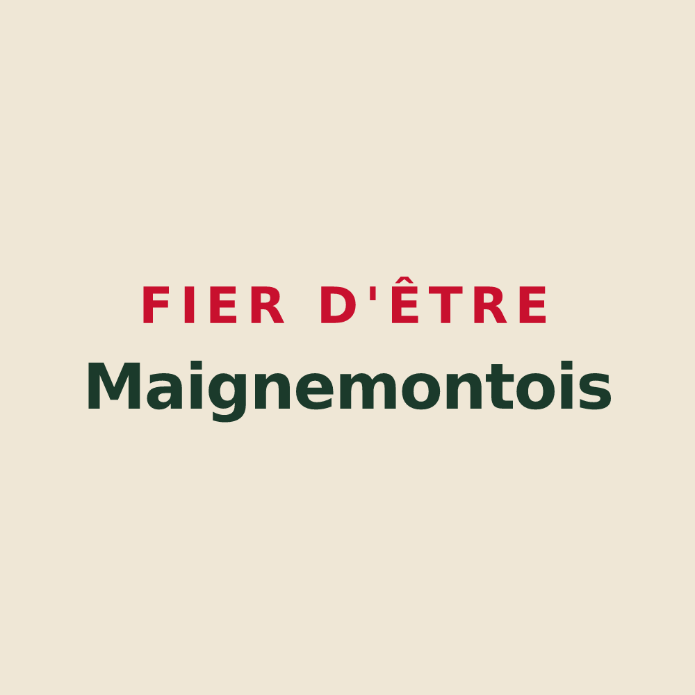 Tote bag « Fier d'être Maignemontois » — design pour Maignelay-Montigny