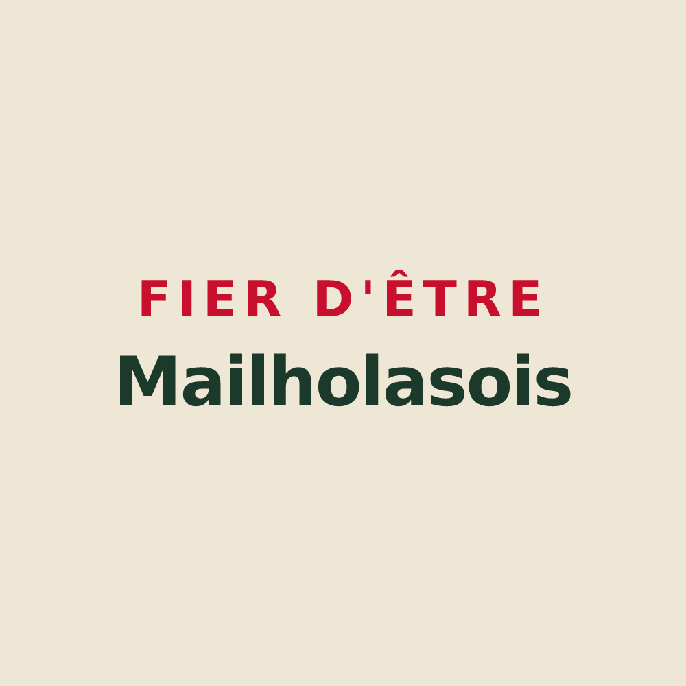Tote bag « Fier d'être Mailholasois » — design pour Mailholas