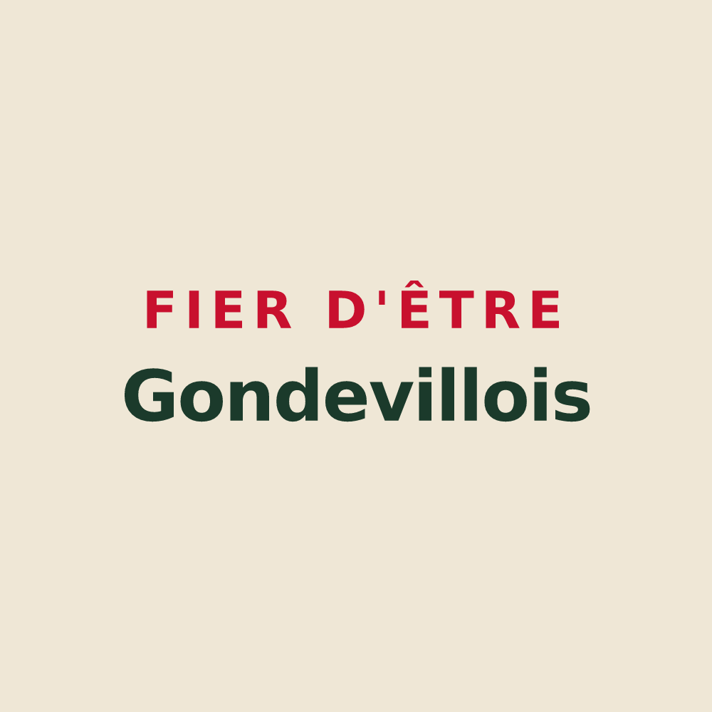 Tote bag « Fier d'être Gondevillois » — design pour Mainxe-Gondeville
