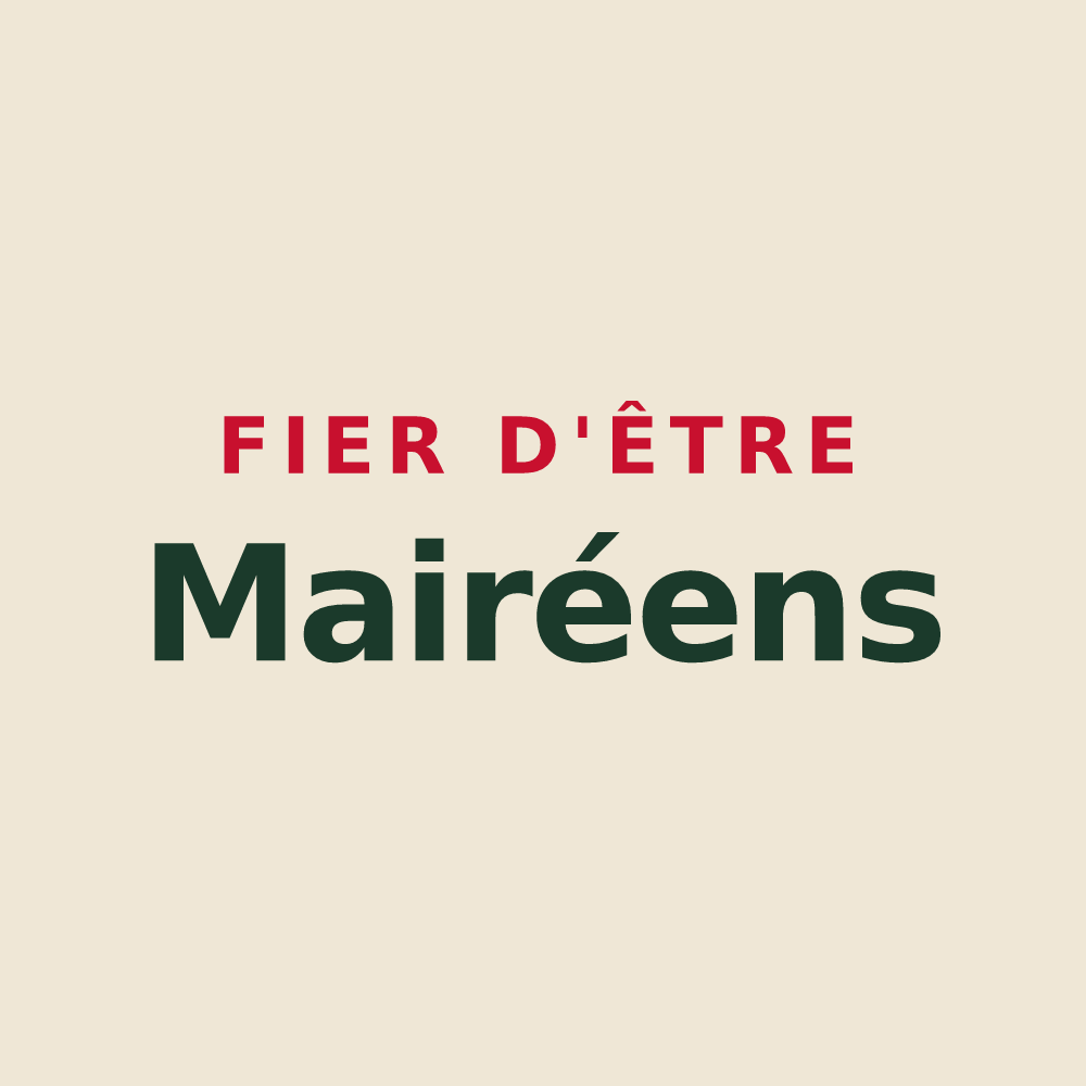 Tote bag « Fier d'être Mairéens » — design pour Mairé