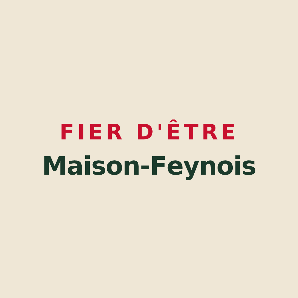 Tote bag « Fier d'être Maison-Feynois » — design pour Maison-Feyne