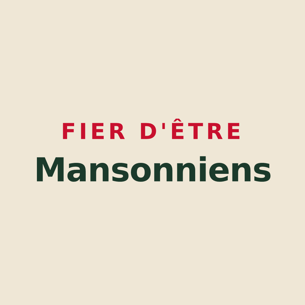 Tote bag « Fier d'être Mansonniens » — design pour Maisons-Laffitte