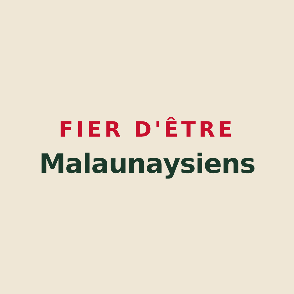 Tote bag « Fier d'être Malaunaysiens » — design pour Malaunay