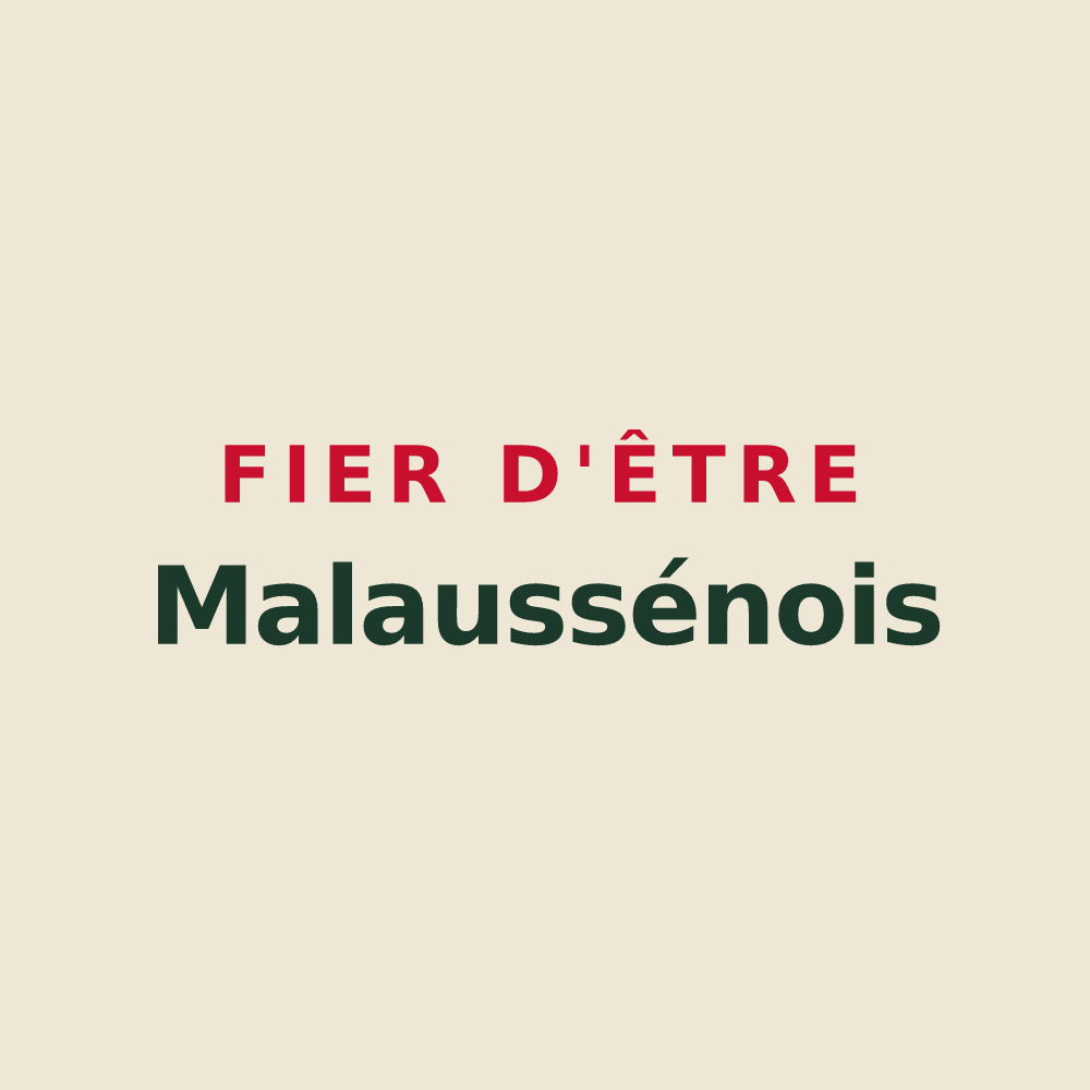 Tote bag « Fier d'être Malaussénois » — design pour Malaussène