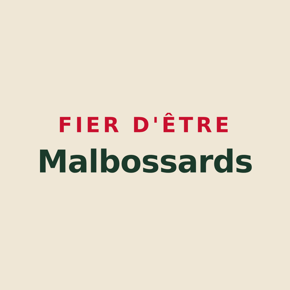Tote bag « Fier d'être Malbossards » — design pour Malbosc