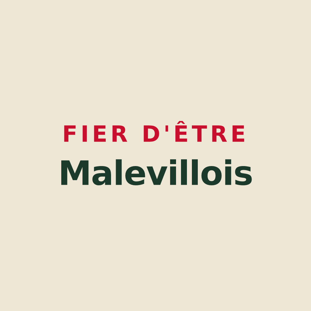 Tote bag « Fier d'être Malevillois » — design pour Maleville