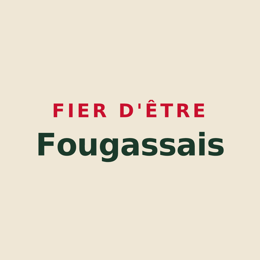 Tote bag « Fier d'être Fougassais » — design pour Mallefougasse-Augès