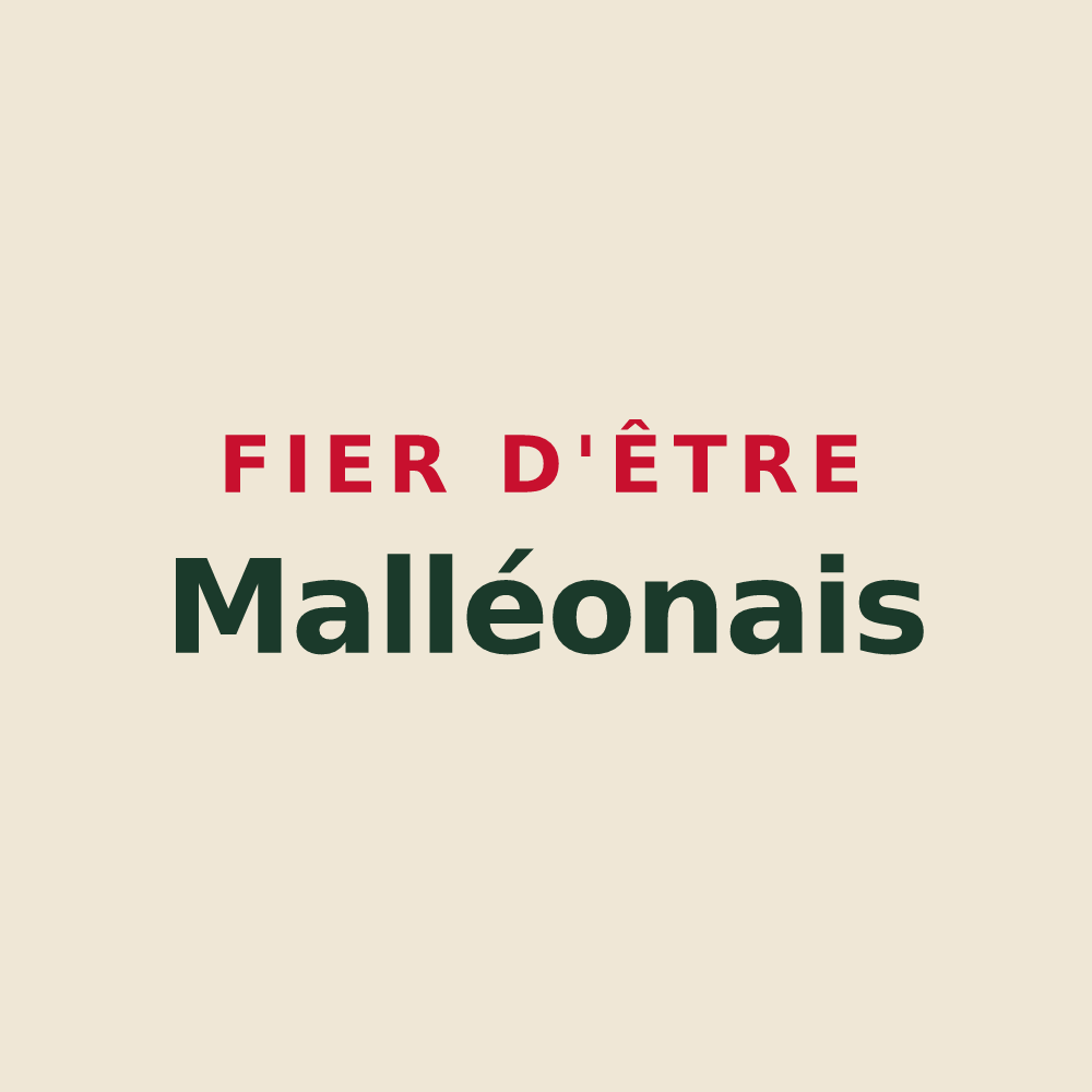 Tote bag « Fier d'être Malléonais » — design pour Malléon