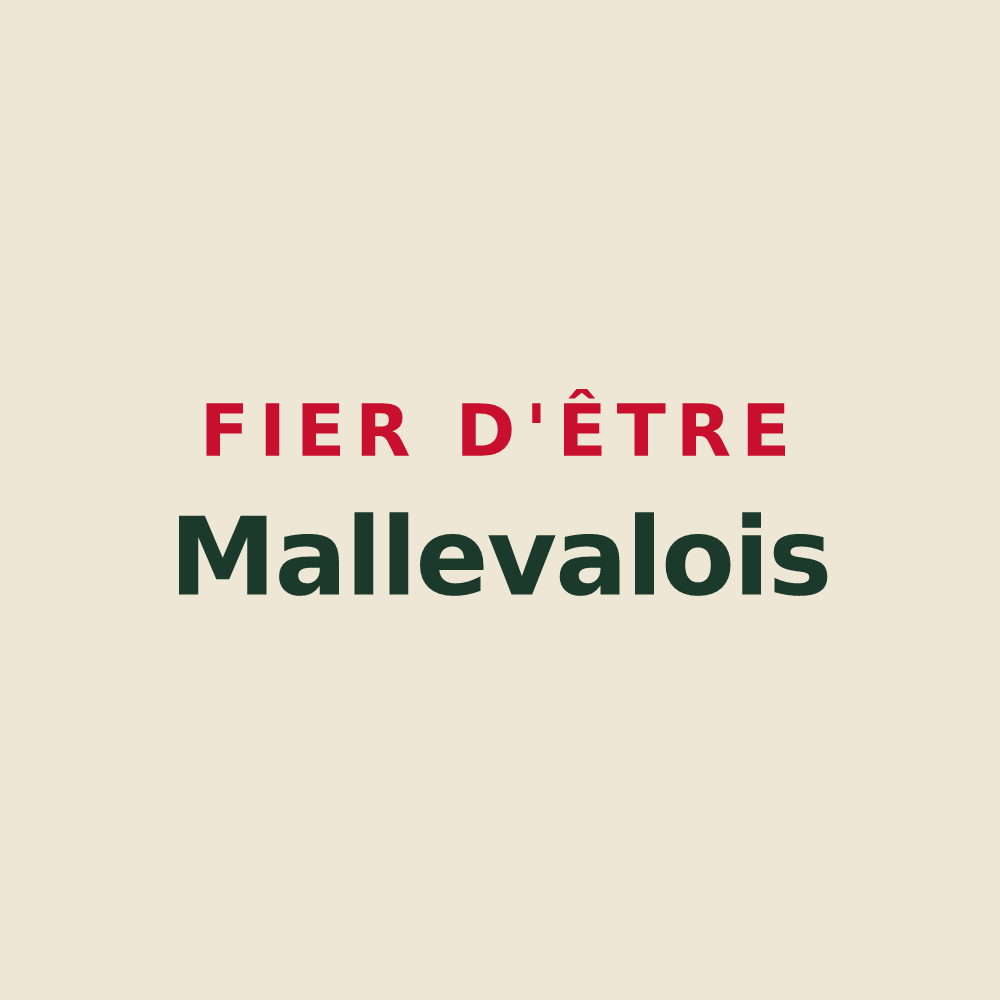 Tote bag « Fier d'être Mallevalois » — design pour Malleval-en-Vercors