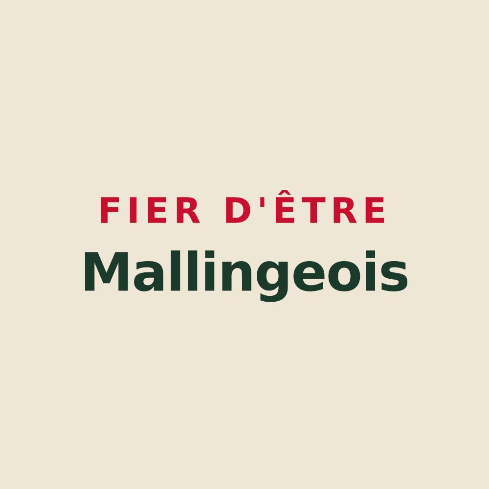 Tote bag « Fier d'être Mallingeois » — design pour Malling