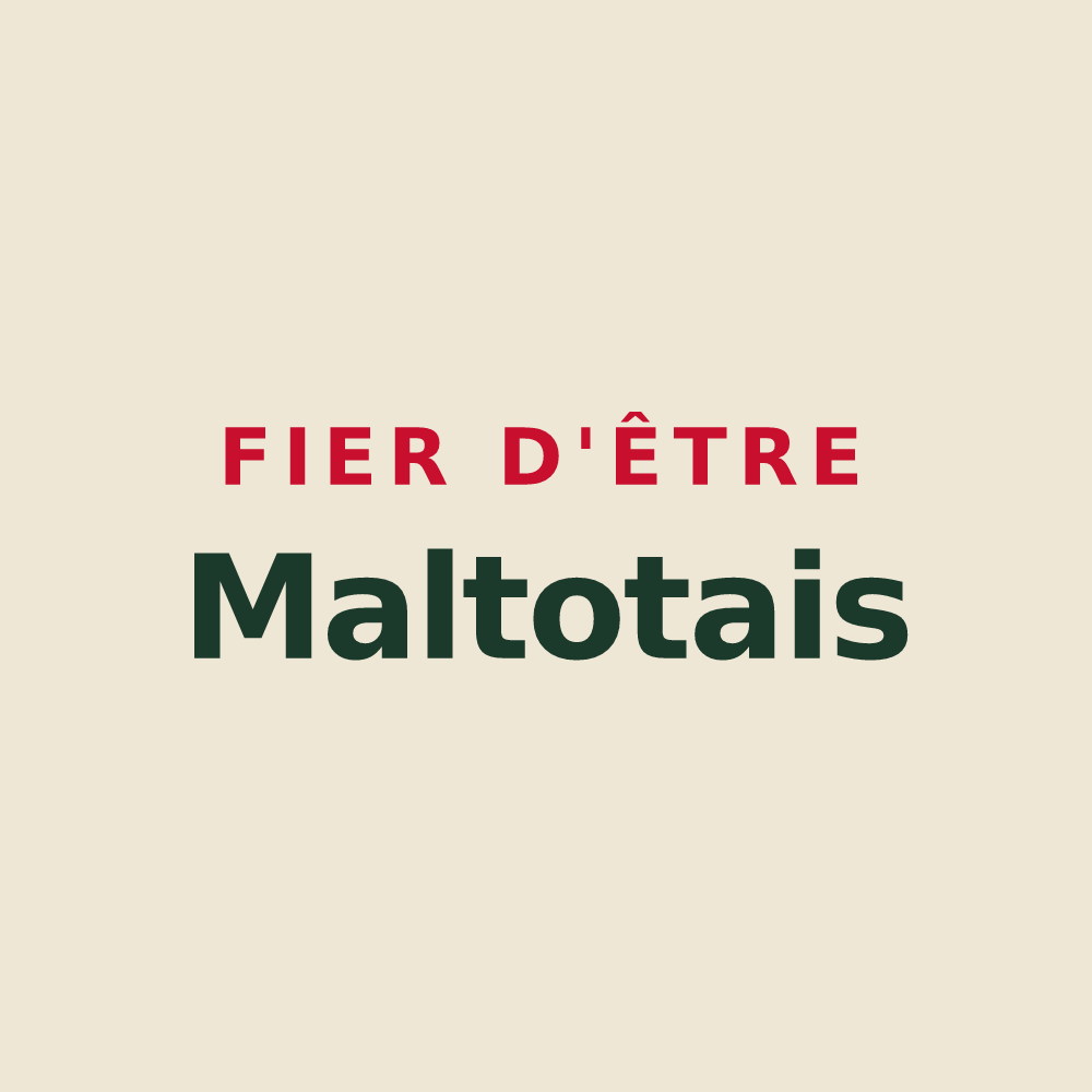 Tote bag « Fier d'être Maltotais » — design pour Maltot