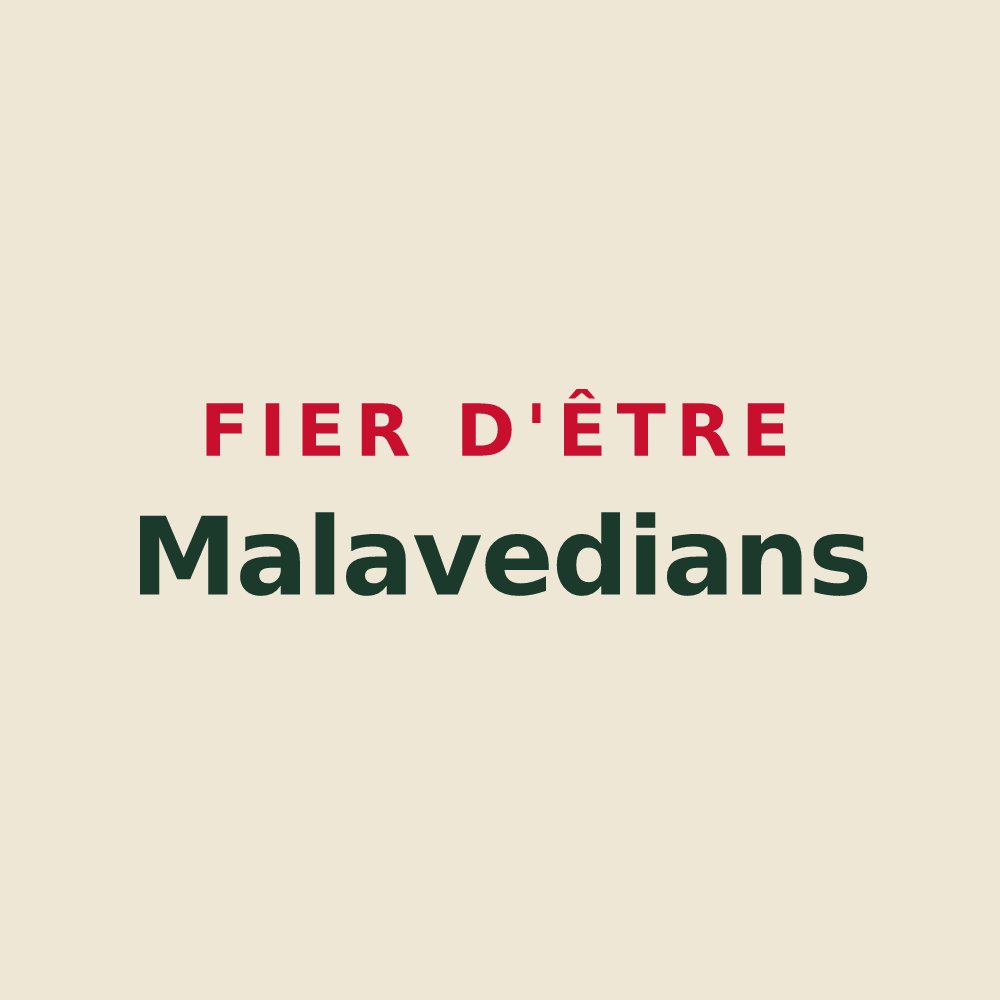 Tote bag « Fier d'être Malavedians » — design pour Malvezie