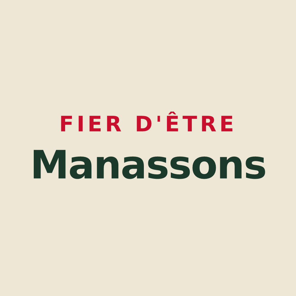 Tote bag « Fier d'être Manassons » — design pour Manas