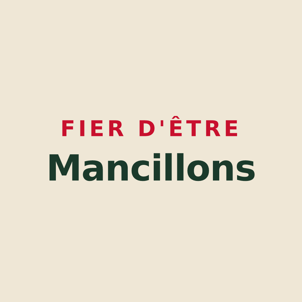 Tote bag « Fier d'être Mancillons » — design pour Mancey