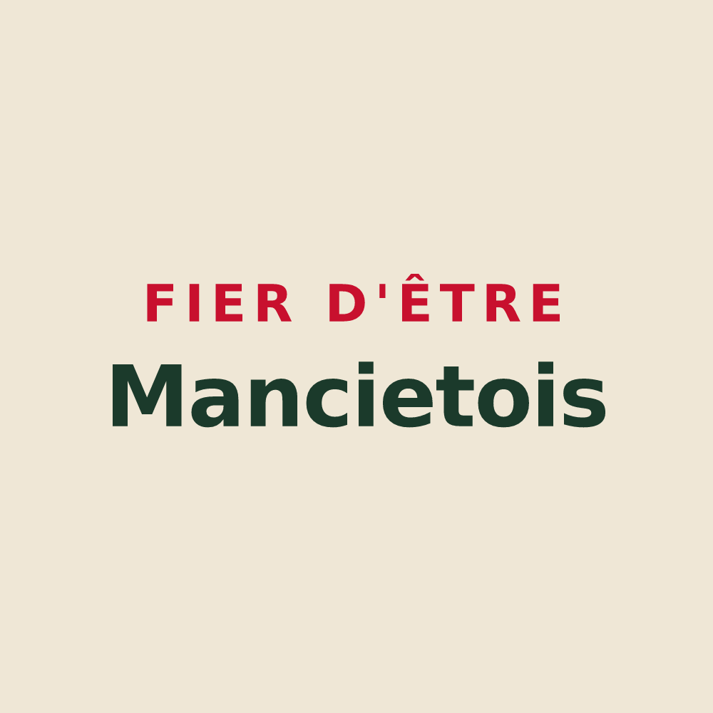 Tote bag « Fier d'être Mancietois » — design pour Manciet