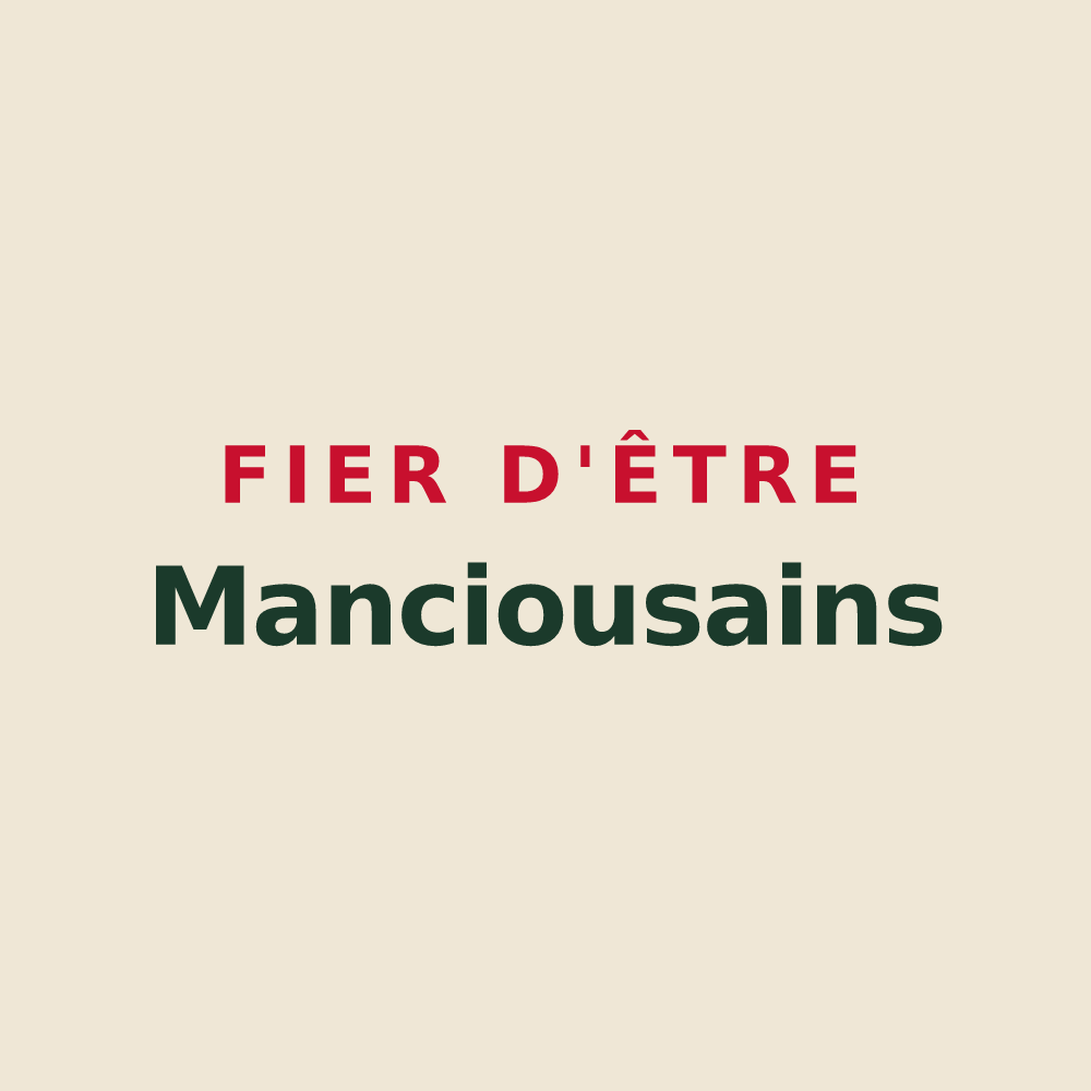 Tote bag « Fier d'être Manciousains » — design pour Mancioux