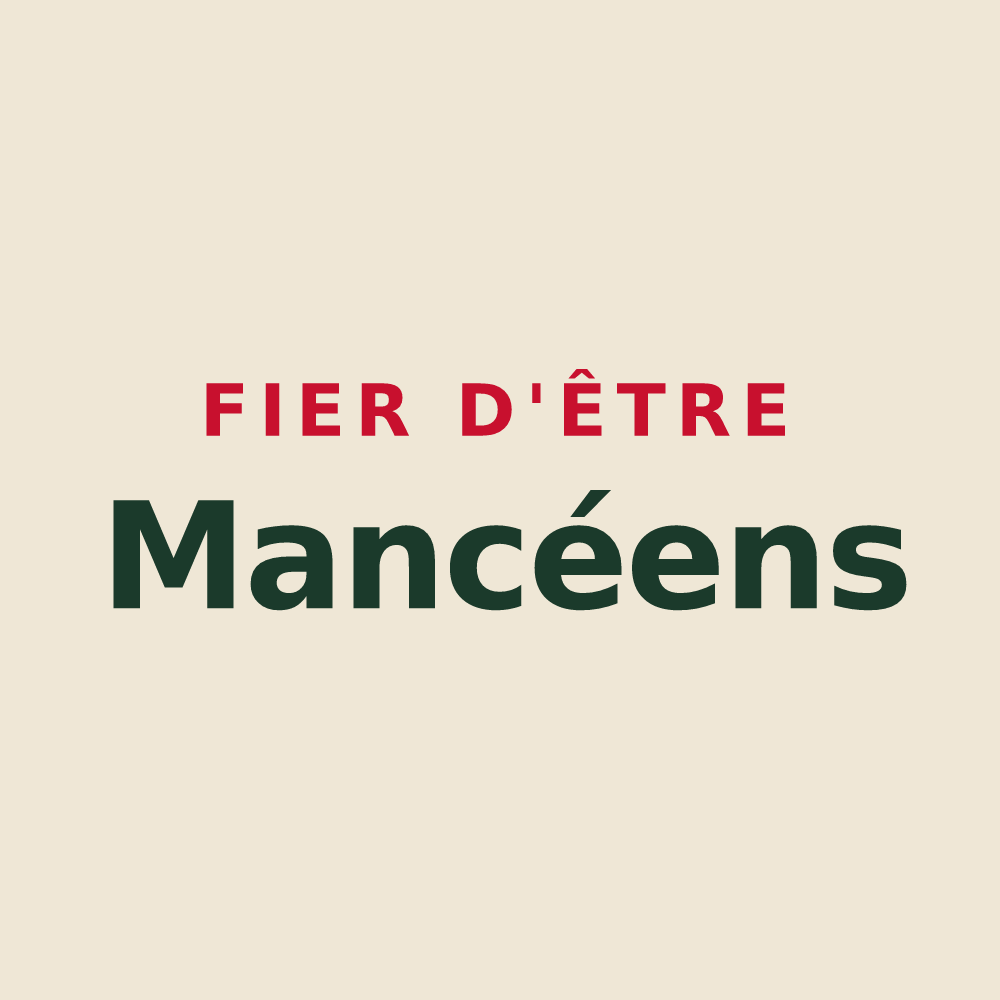Tote bag « Fier d'être Mancéens » — design pour Mancy