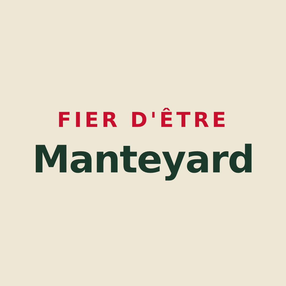 Tote bag « Fier d'être Manteyard » — design pour Manteyer