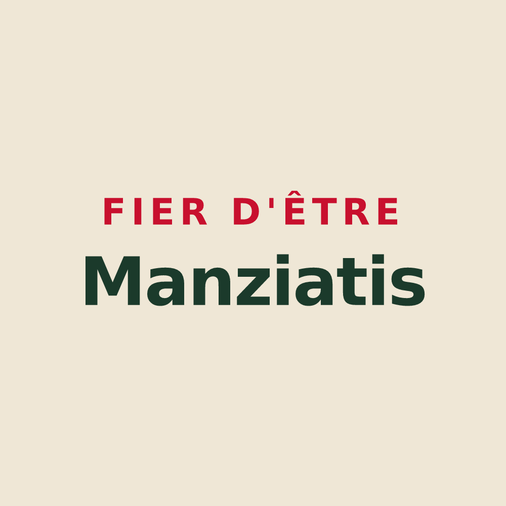 Tote bag « Fier d'être Manziatis » — design pour Manziat