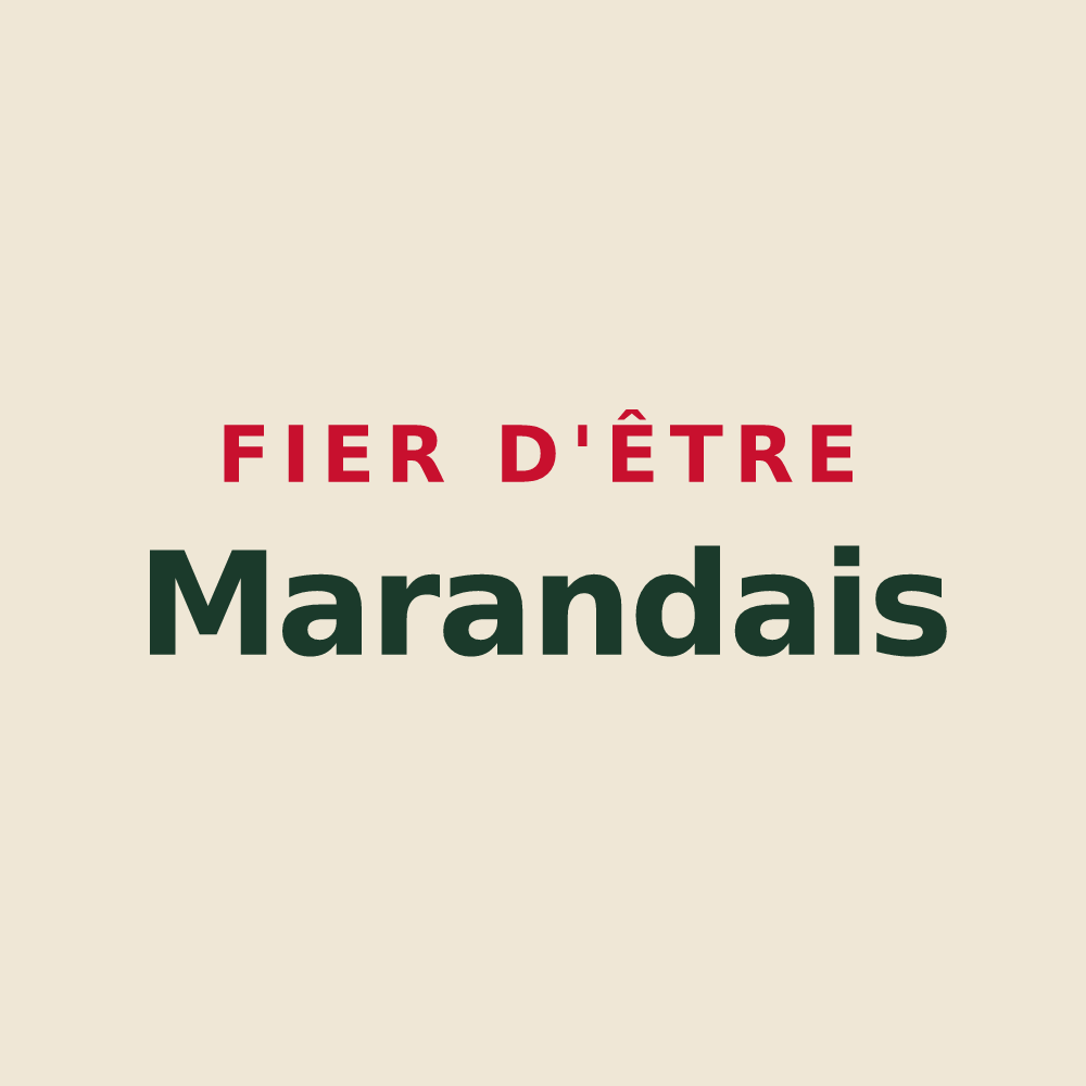 Tote bag « Fier d'être Marandais » — design pour Marans