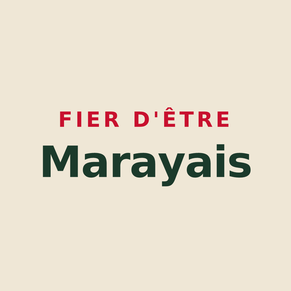 Tote bag « Fier d'être Marayais » — design pour Maraye-en-Othe