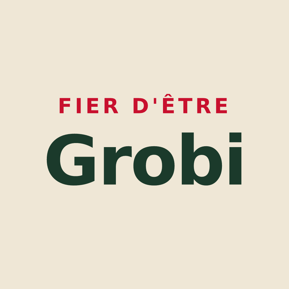 Tote bag « Fier d'être Grobi » — design pour Marchampt