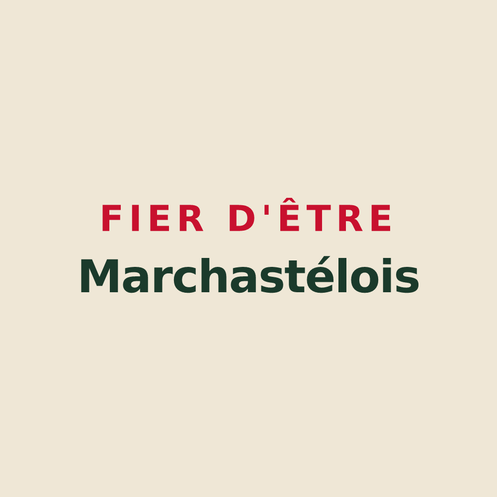 Tote bag « Fier d'être Marchastélois » — design pour Marchastel