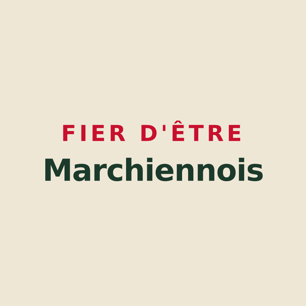Tote bag « Fier d'être Marchiennois » — design pour Marchiennes