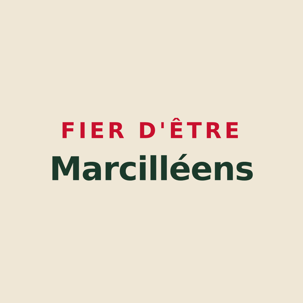 Tote bag « Fier d'être Marcilléens » — design pour Marcillé-Raoul