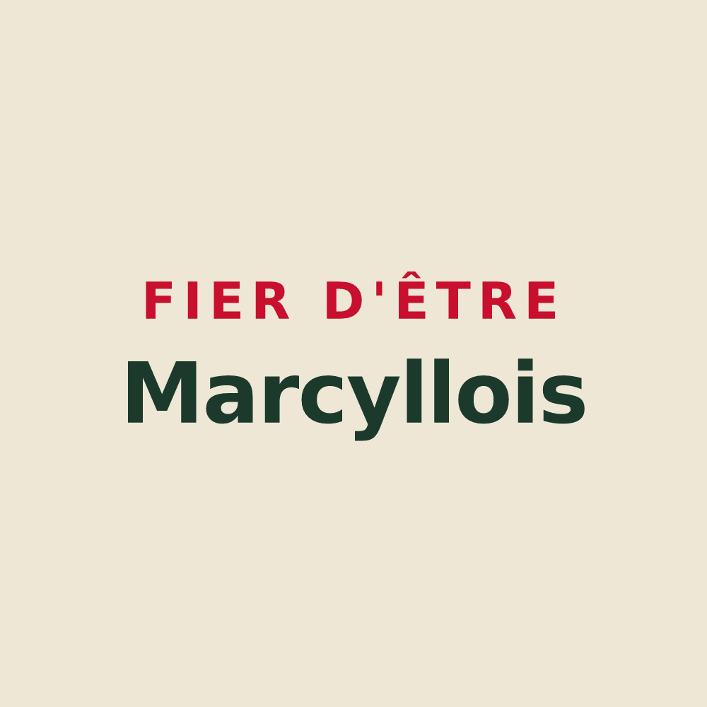 Tote bag « Fier d'être Marcyllois » — design pour Marcy-l'Étoile