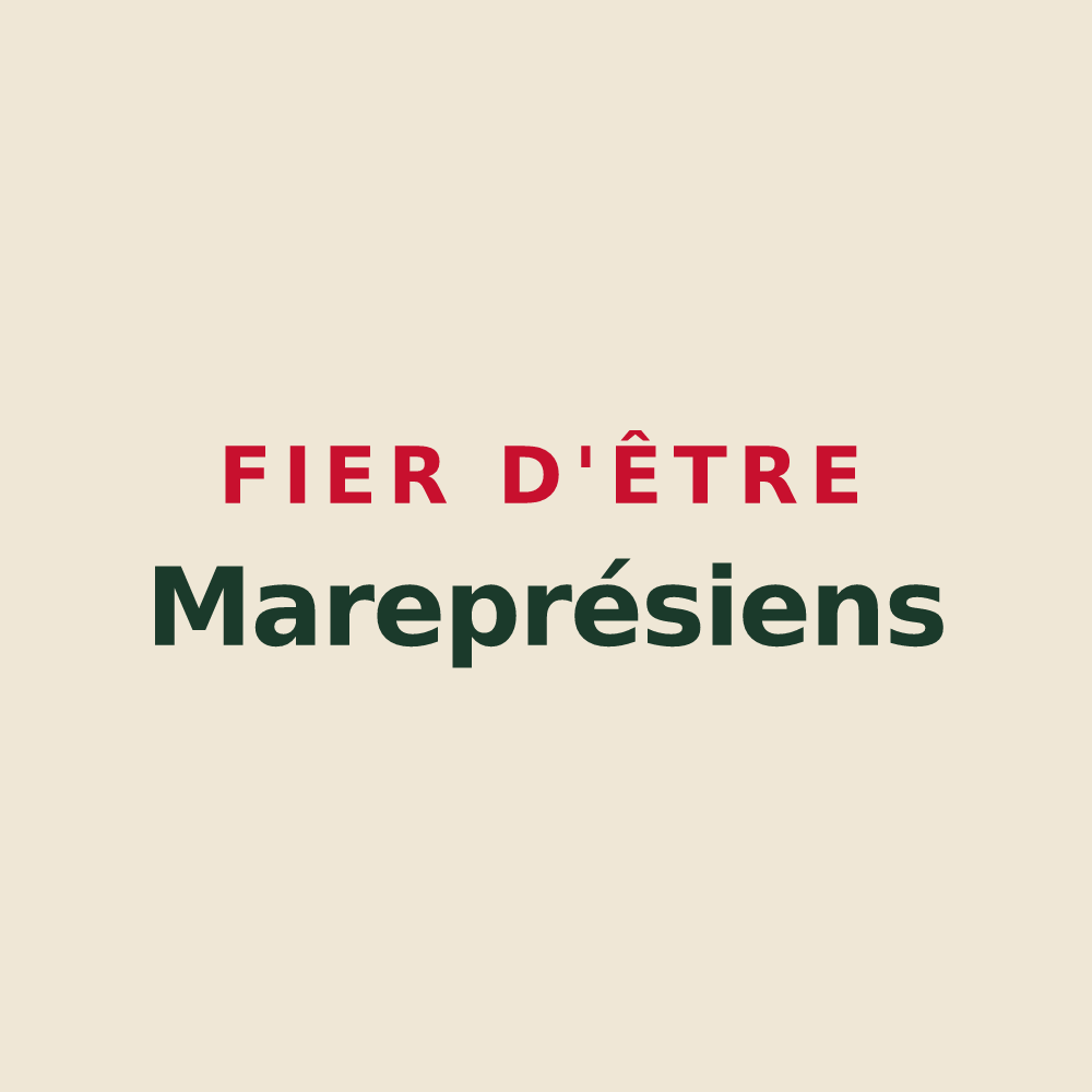 Tote bag « Fier d'être Mareprésiens » — design pour Mareau-aux-Prés