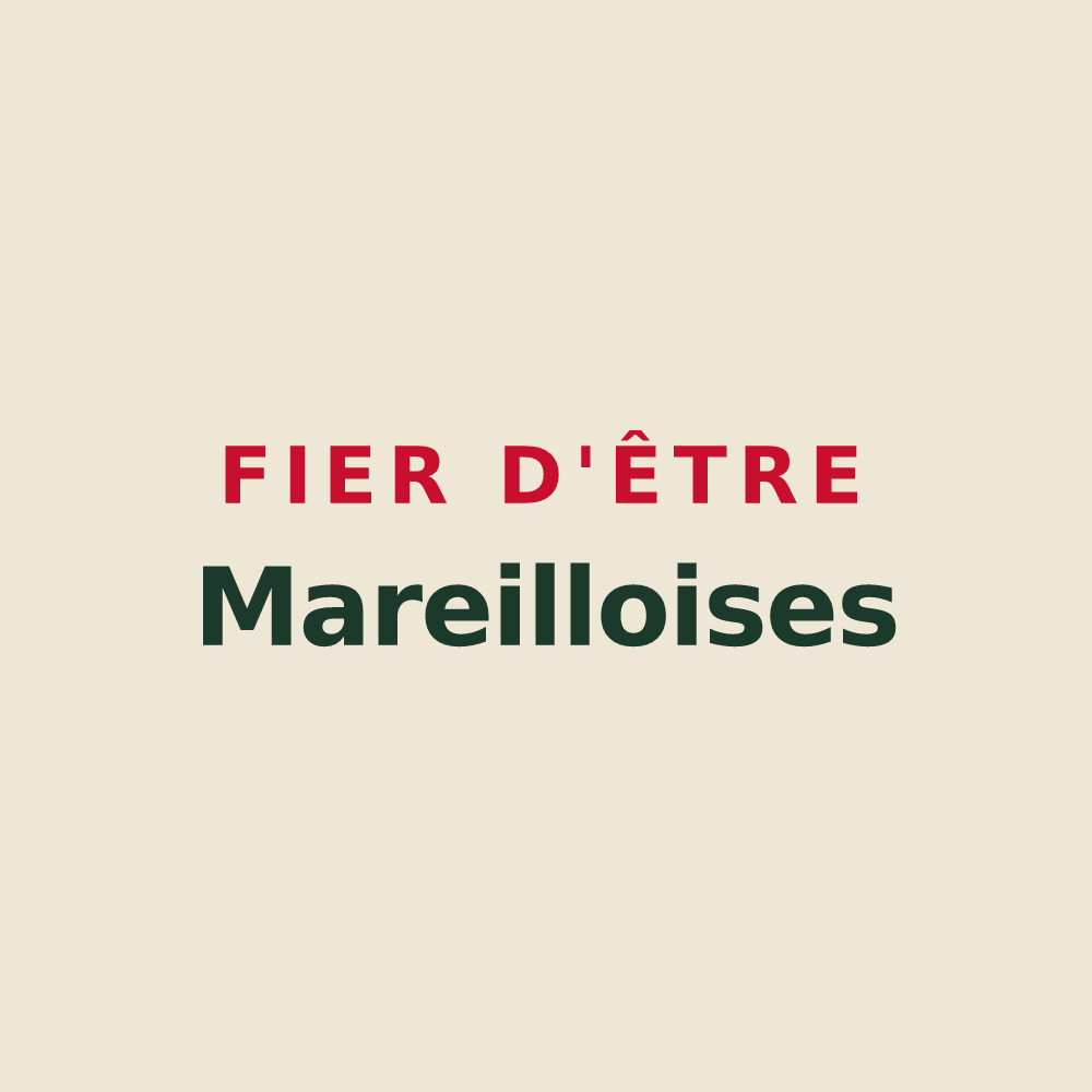 Tote bag « Fier d'être Mareilloises » — design pour Mareil-en-France