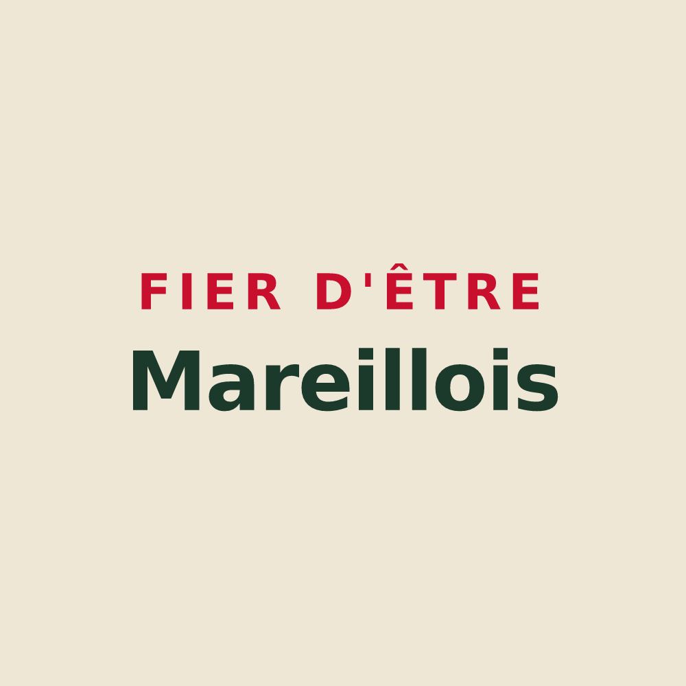 Tote bag « Fier d'être Mareillois » — design pour Mareil-Marly
