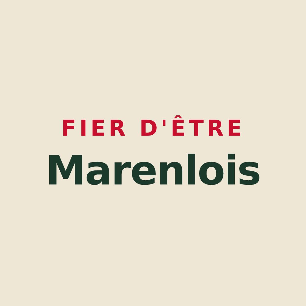Tote bag « Fier d'être Marenlois » — design pour Marenla