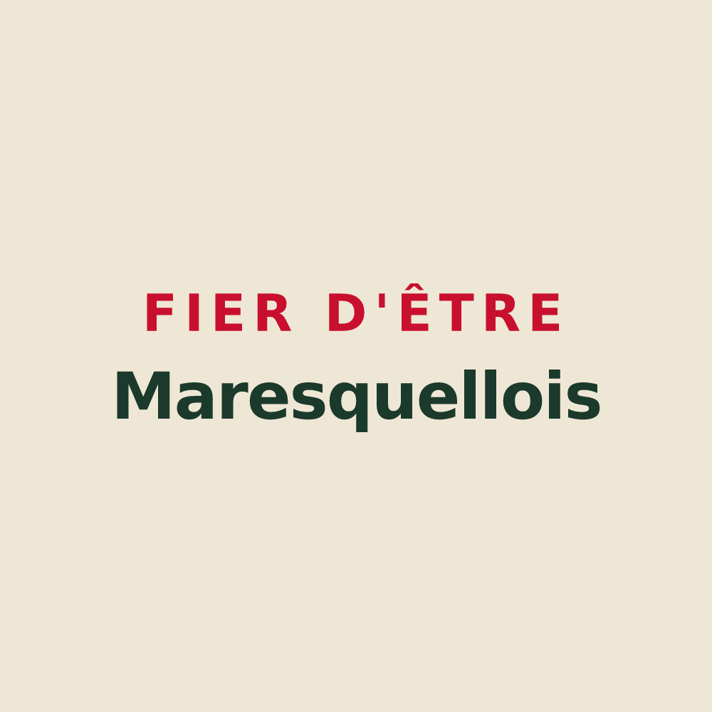 Tote bag « Fier d'être Maresquellois » — design pour Maresquel-Ecquemicourt