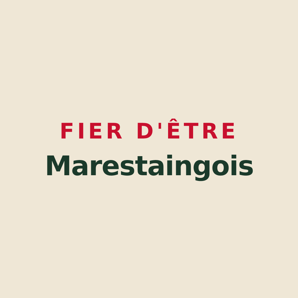 Tote bag « Fier d'être Marestaingois » — design pour Marestaing