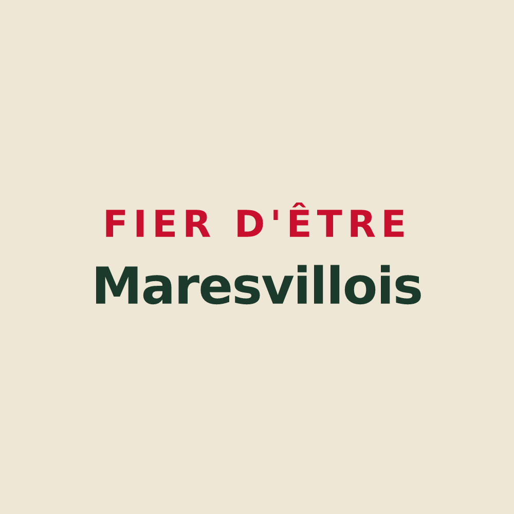 Tote bag « Fier d'être Maresvillois » — design pour Maresville