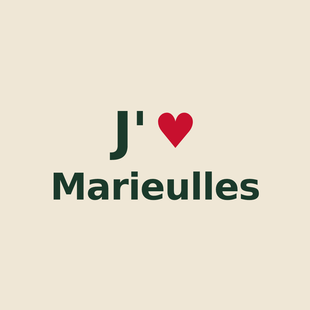 Tote bag personnalisé Marieulles — design J'aime Marieulles