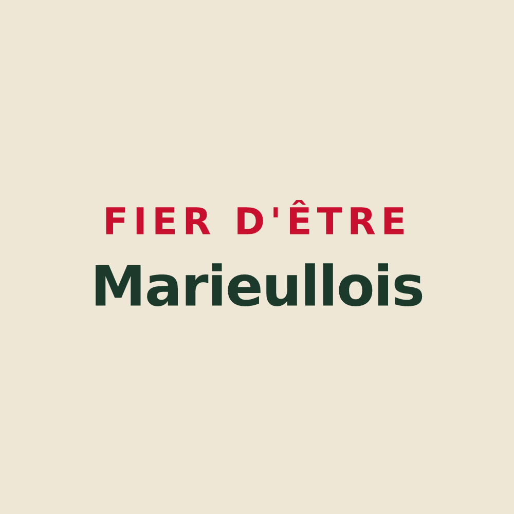 Tote bag « Fier d'être Marieullois » — design pour Marieulles