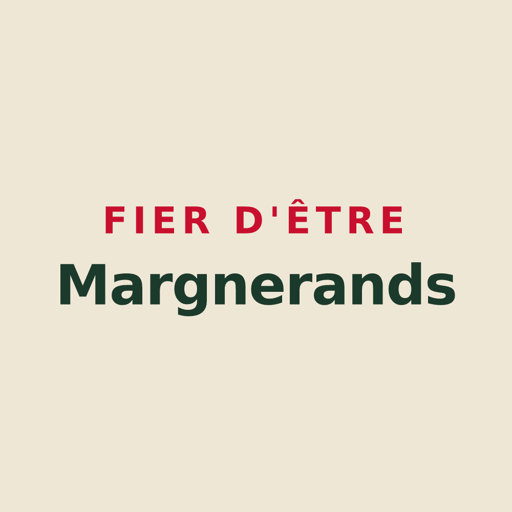 Tote bag « Fier d'être Margnerands » — design pour Marignier