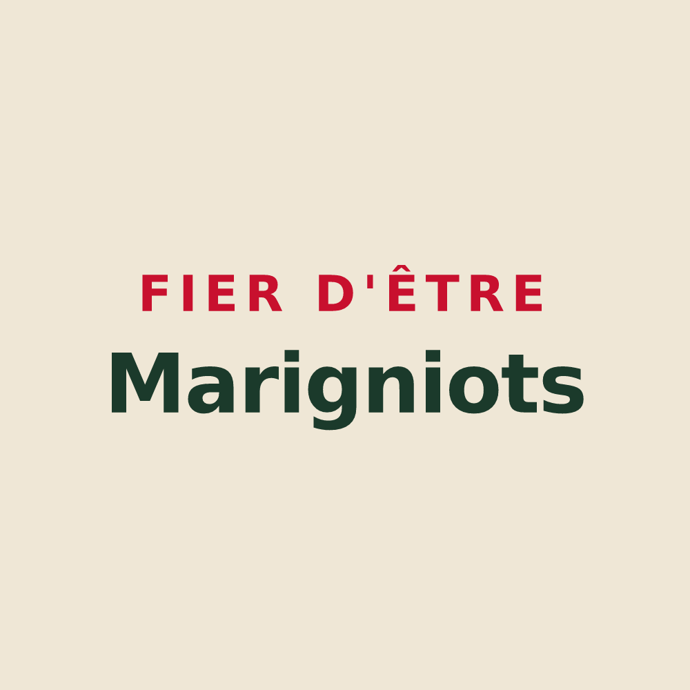 Tote bag « Fier d'être Marigniots » — design pour Marigny