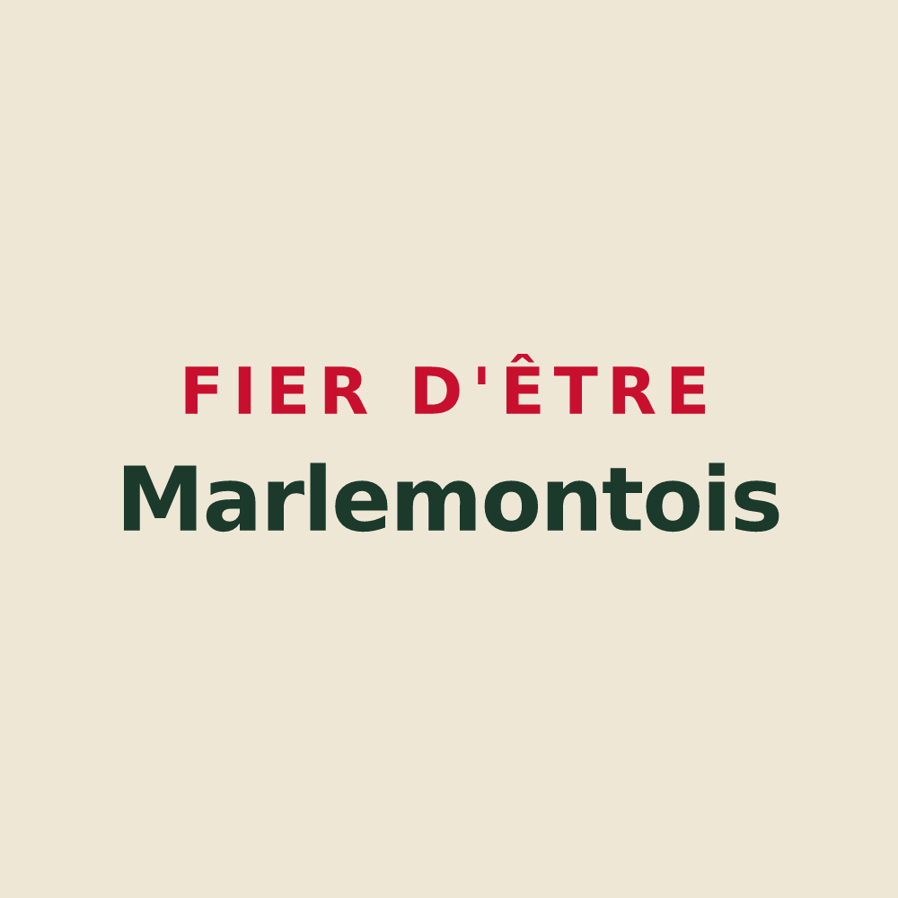 Tote bag « Fier d'être Marlemontois » — design pour Marlemont