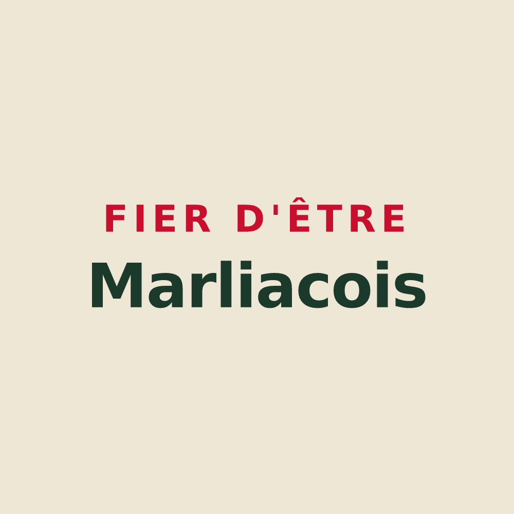 Tote bag « Fier d'être Marliacois » — design pour Marliac