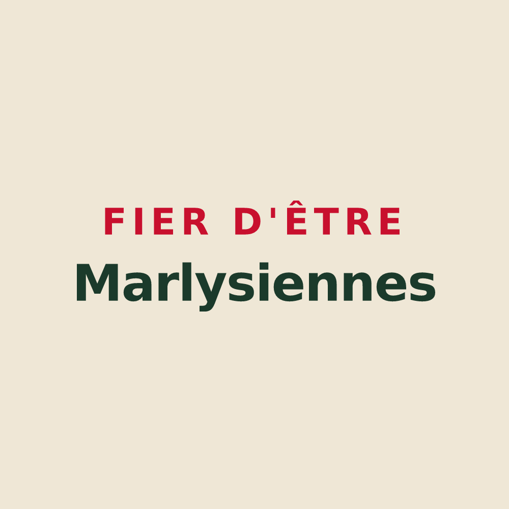 Tote bag « Fier d'être Marlysiennes » — design pour Marly-la-Ville