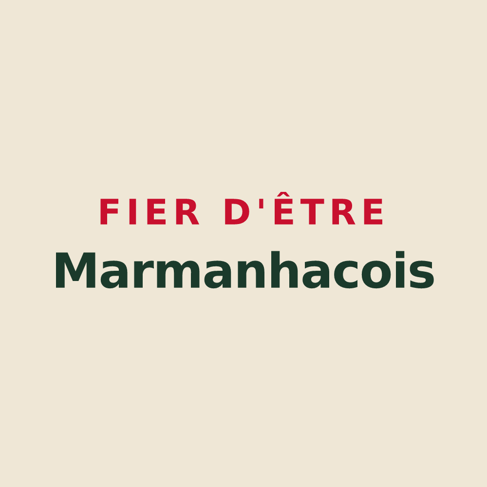 Tote bag « Fier d'être Marmanhacois » — design pour Marmanhac