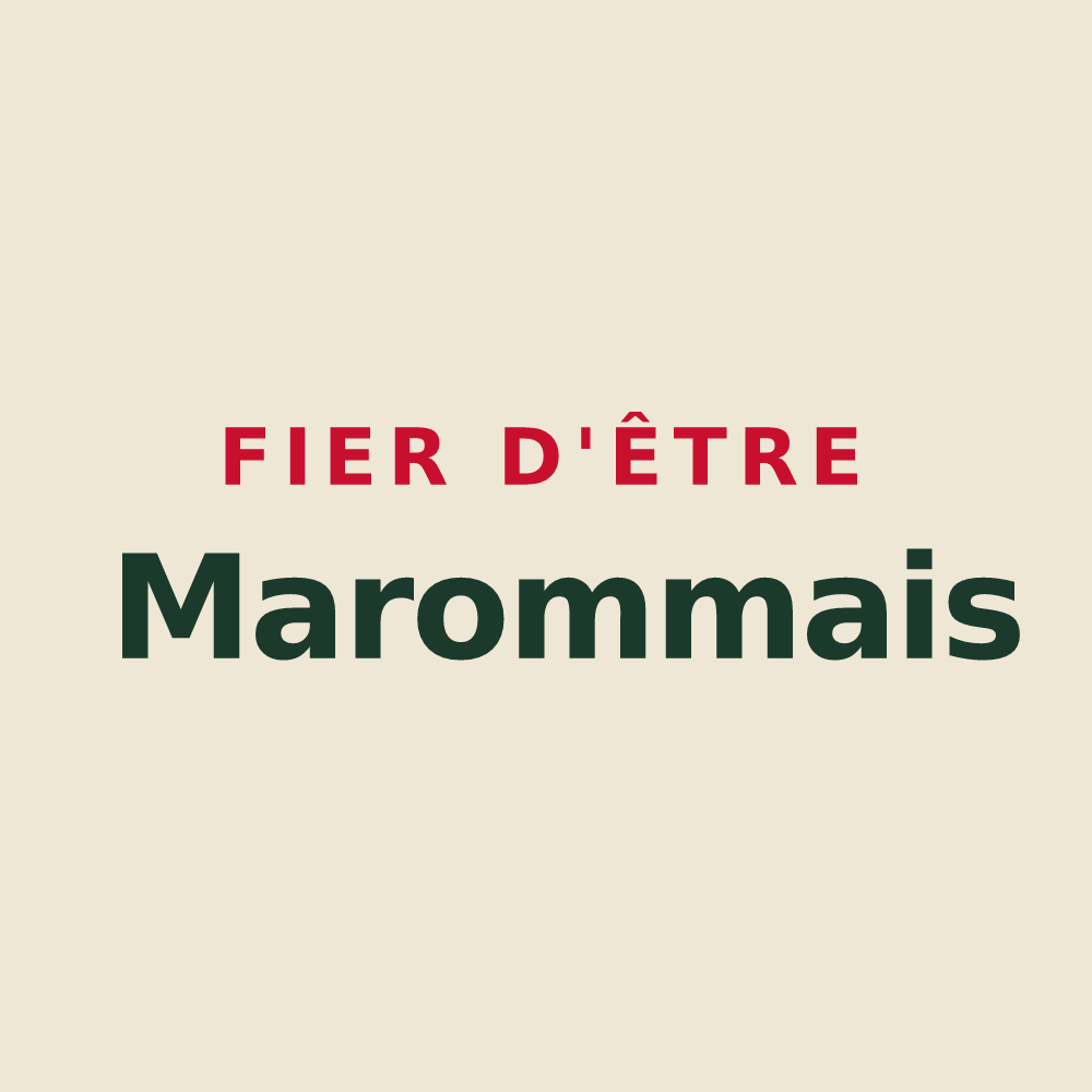 Tote bag « Fier d'être Marommais » — design pour Maromme